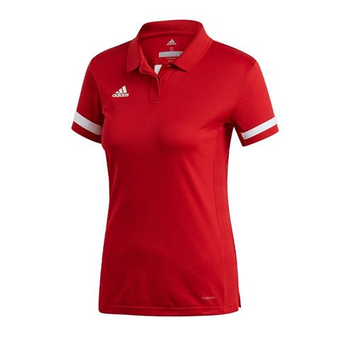 adidas poloshirt damen rot|Rot .